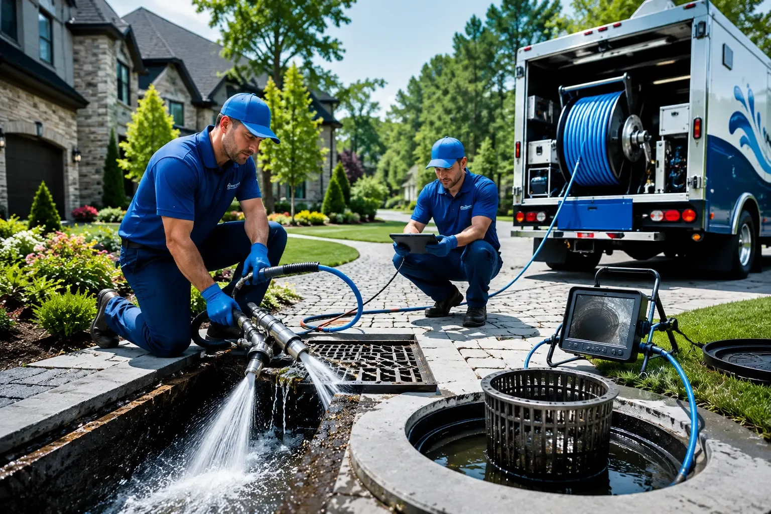 Local outdoor drain cleaning professionals in Yeaddiss, KY